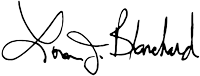 Loren Blanchard Signature