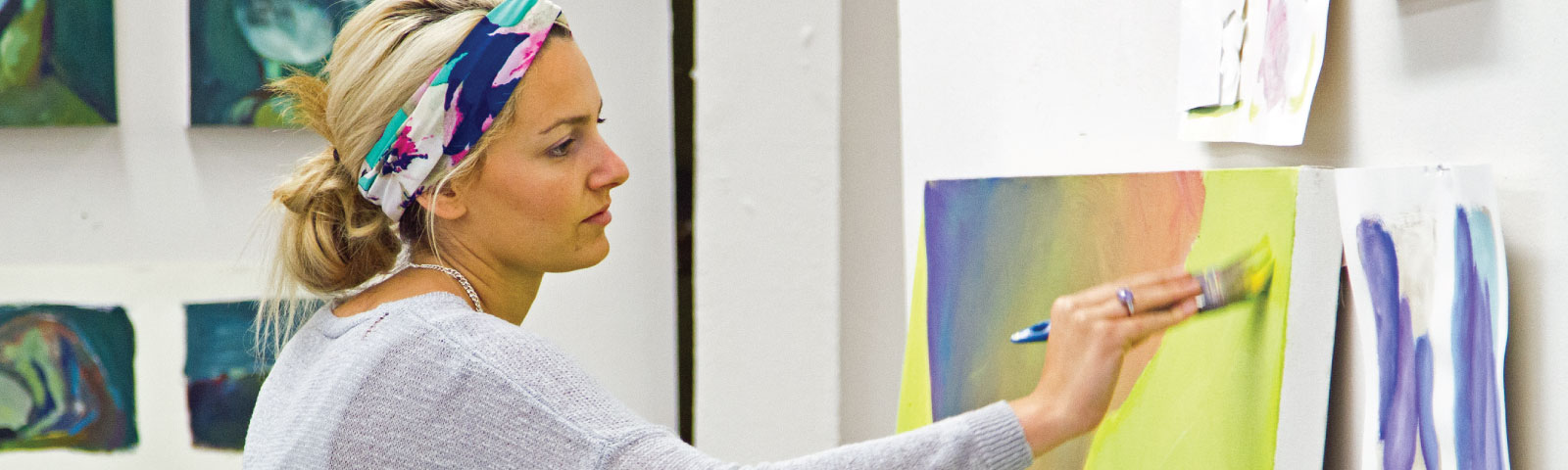 Woman Painting