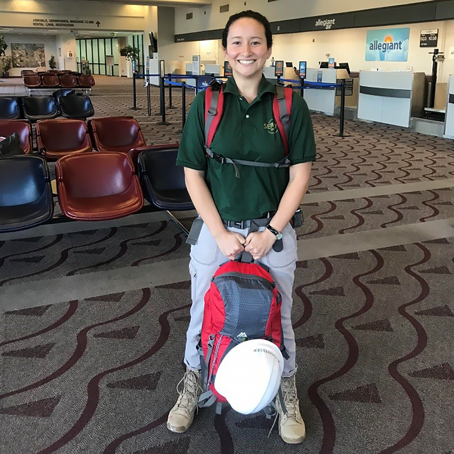 Rachel Chandler, B.S. ’18, M.S. ’19, travels to Mexico City for her 2017 reconnaissance trip.