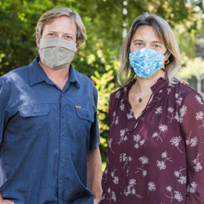 Photo of Matthew Johnson, Ph.D. and Amy Sprowles, Ph.D.