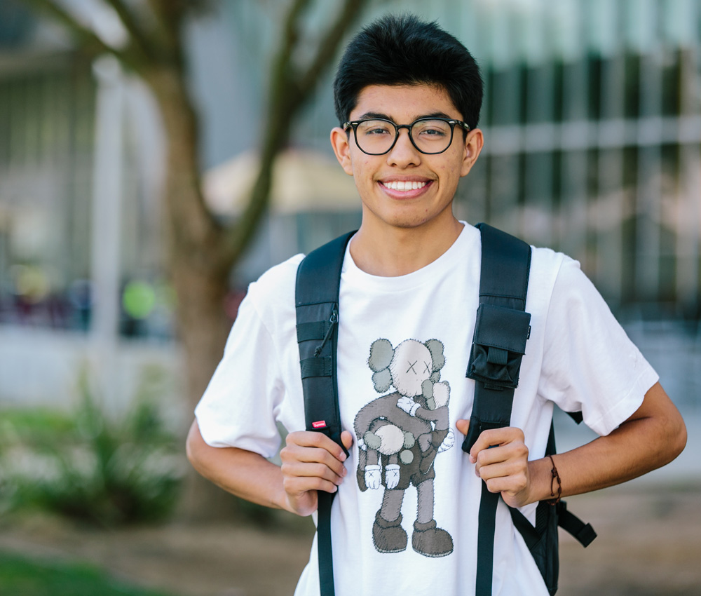 Roger on campus