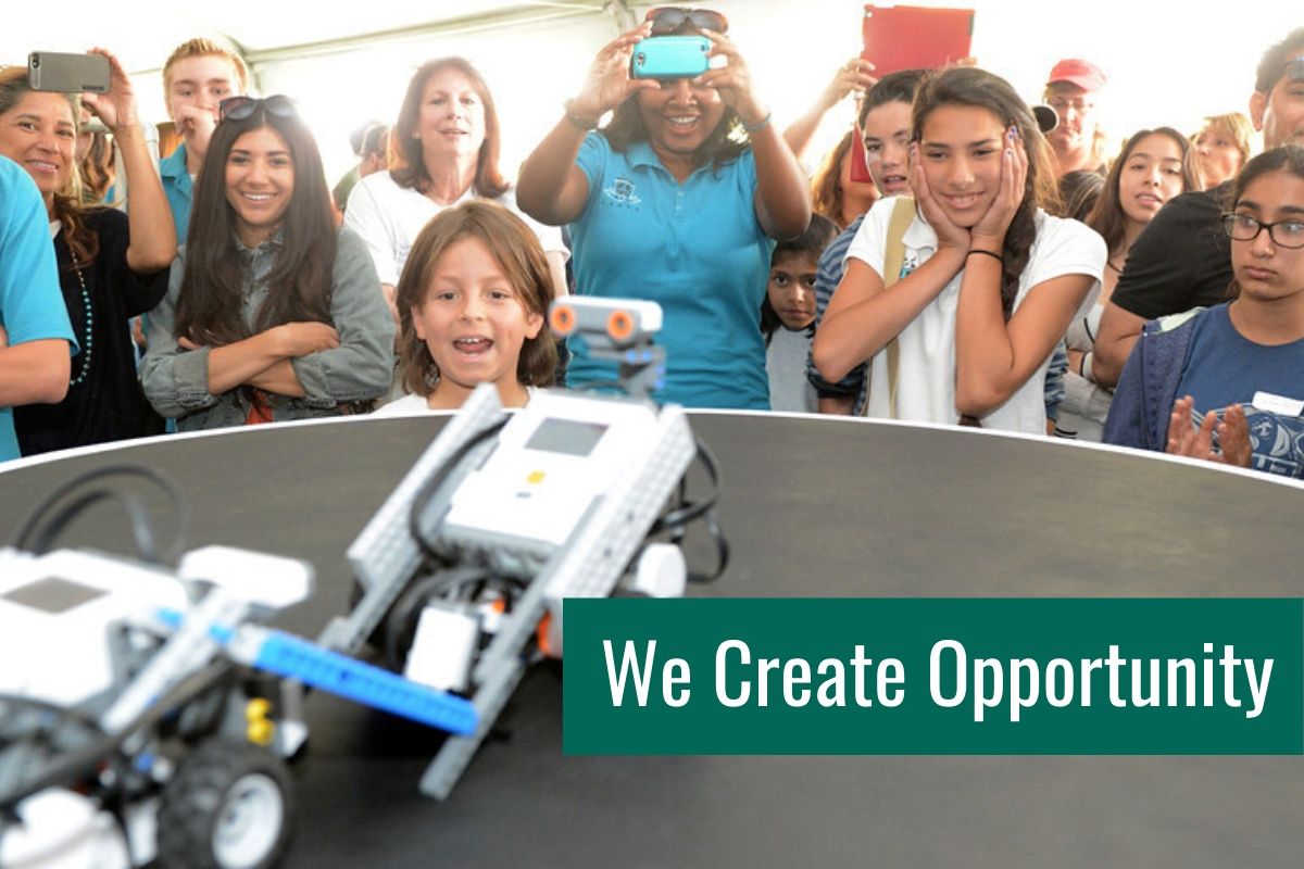 we create opportunity