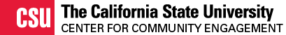 California State University Center for Community Engagement Wordmark