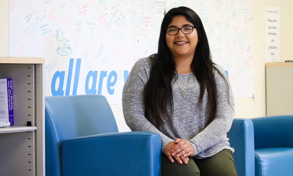 CSUMB student Selena Velasquez